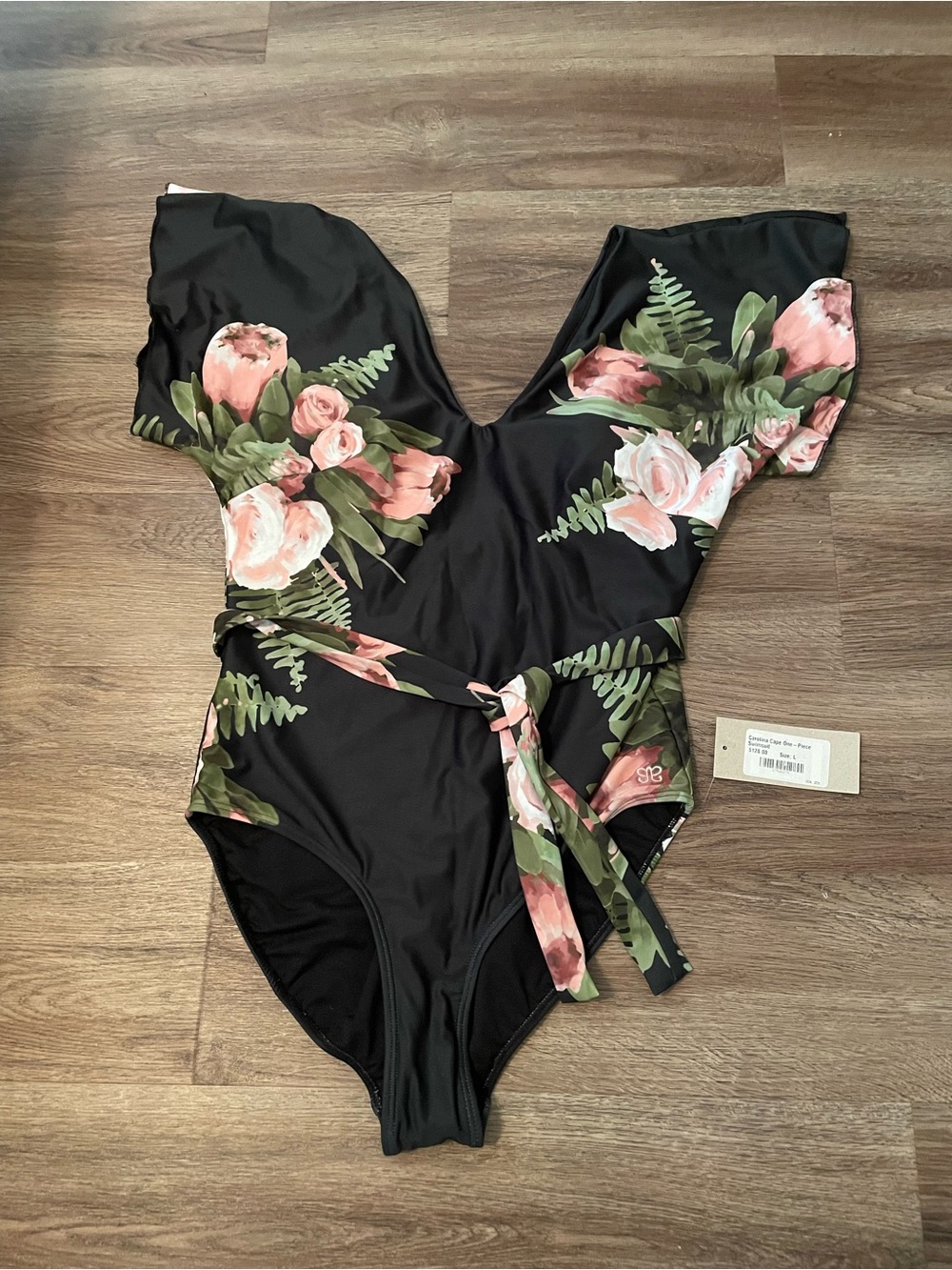 Albion Carolina Cape One Piece Swimsuit L
